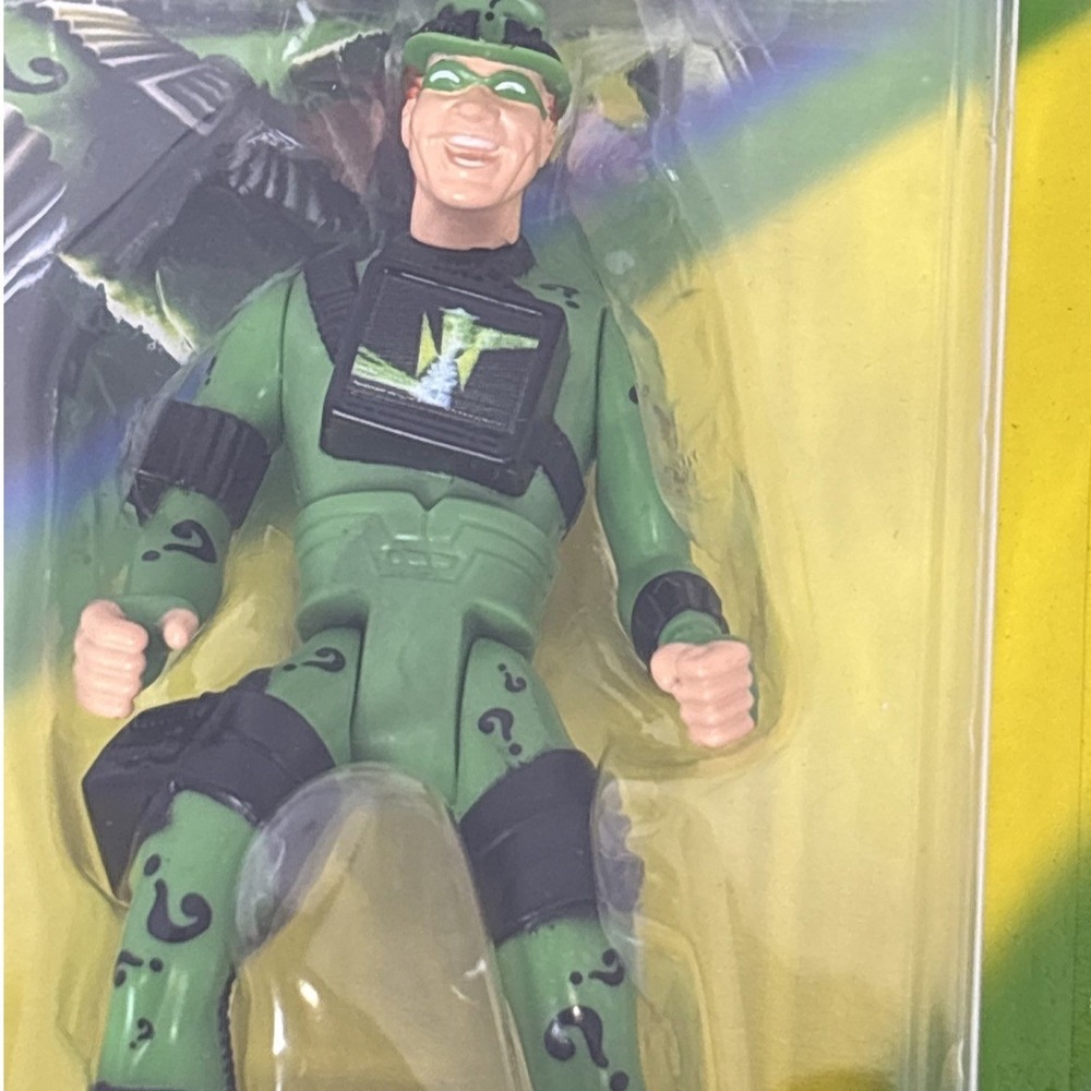 DC Retro Collection Batman Forever The Riddler 4 Inch Action Figure Spin Master - Picture 4 of 7